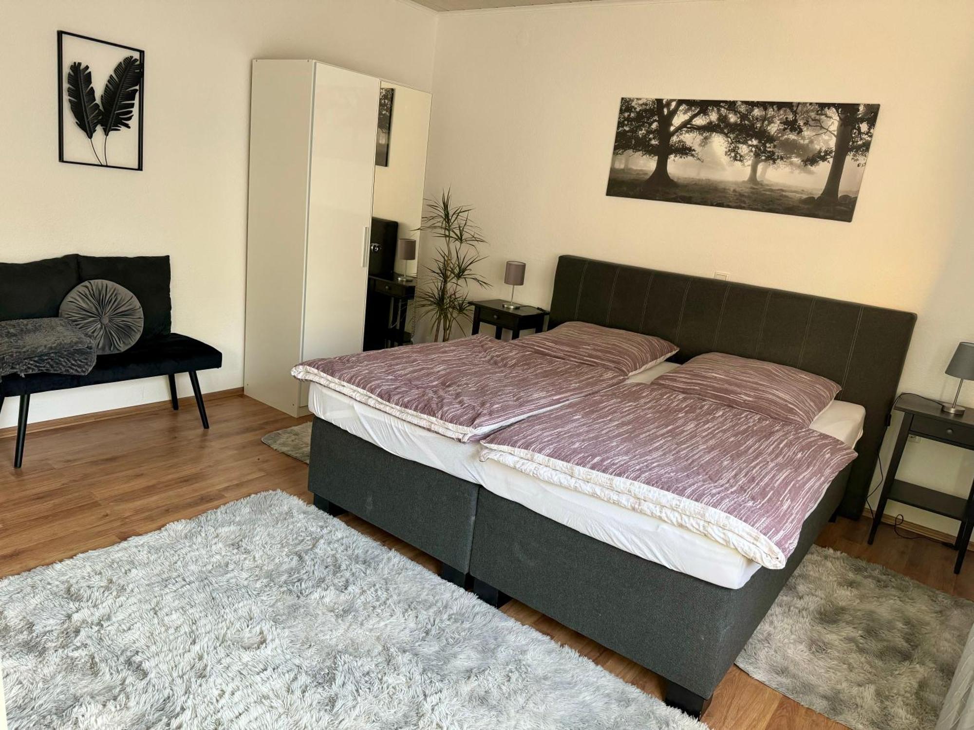 Kurstadt Apt Moderne 2Zkb Balkon-Pkw- Stellplatz Check-In 7-24 H Bad Nauheim Eksteriør bilde